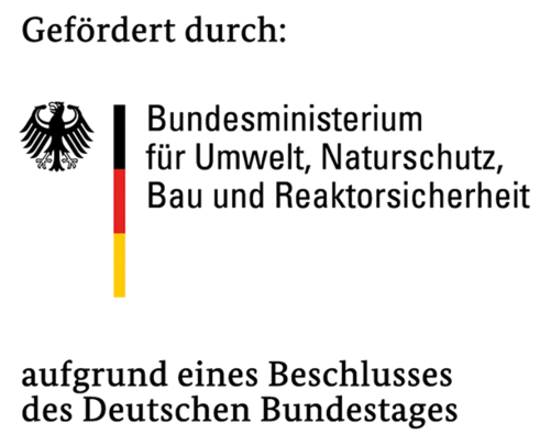 Logo des Bundesministerium für Umwelt, Naturschutz, Bau und Reaktorsicherheit